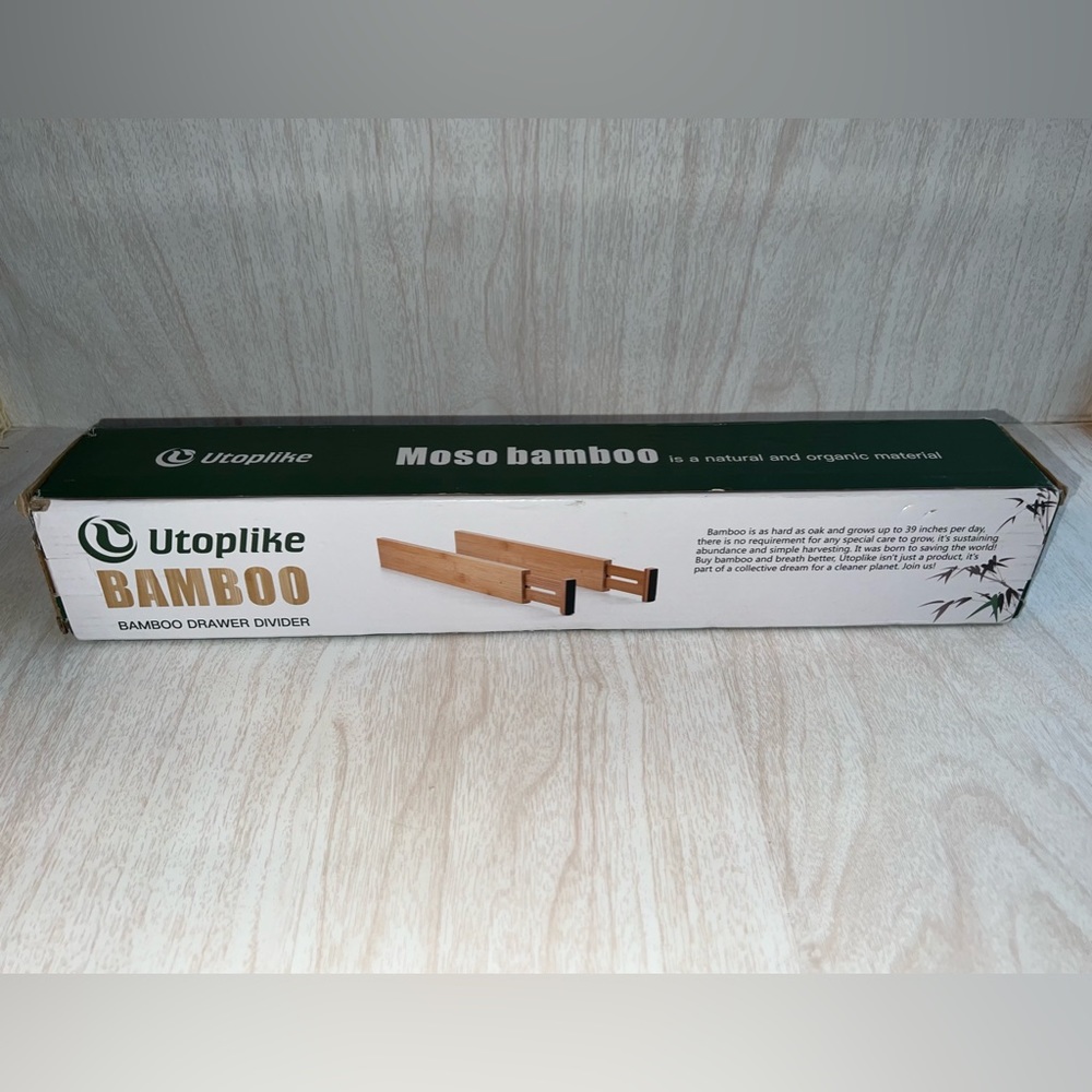 ***New Bamboo Drawer Dividers***